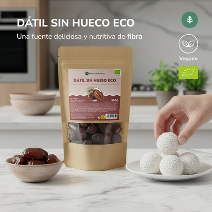 Dátiles sin hueso ECO Planeta Huerto 250 g