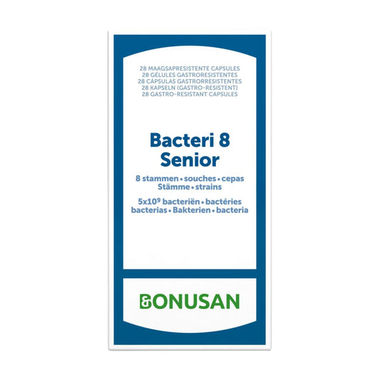 Bacteri 8 Senior Bonusan 28 cápsulas gastrorresistentes