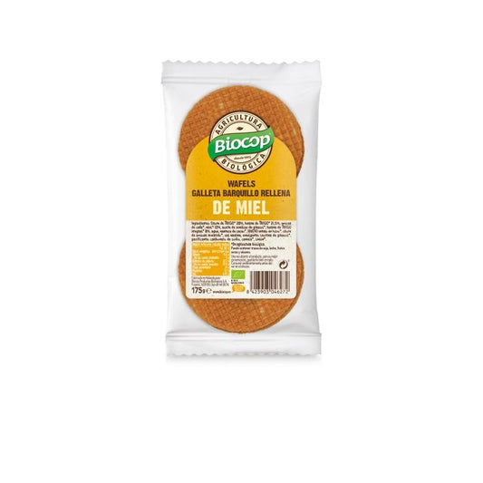 Galletas Wafels de Miel Bio Biocop 175 g