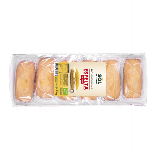 Magdalenas de espelta con yogur Sol Natural 210 g