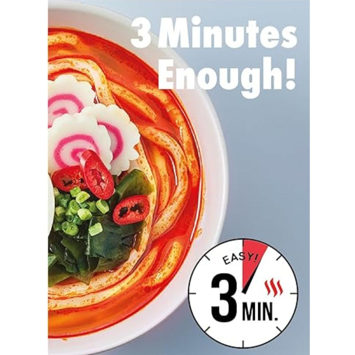 Fideos instantáneos, Ra Udong, picante, Korean Street 215 g