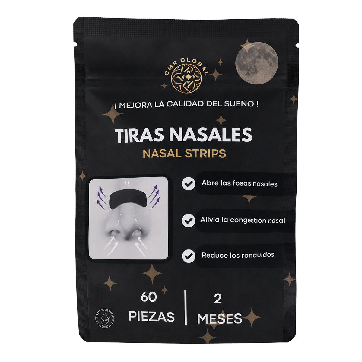 Tiras Nasales PRO Premium CMR Global 60 uds