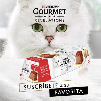 Pack 6 x GOURMET REVELATIONS Mousse Ternera  (4x57g)