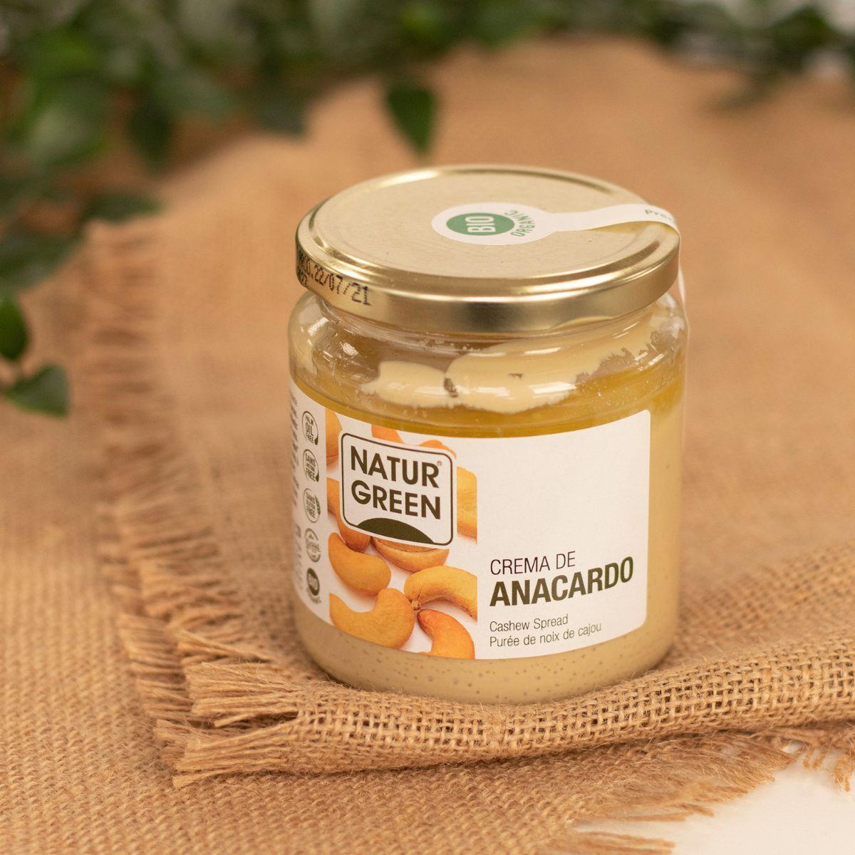 Crema de Almendra Bio untable NaturGreen  250 g
