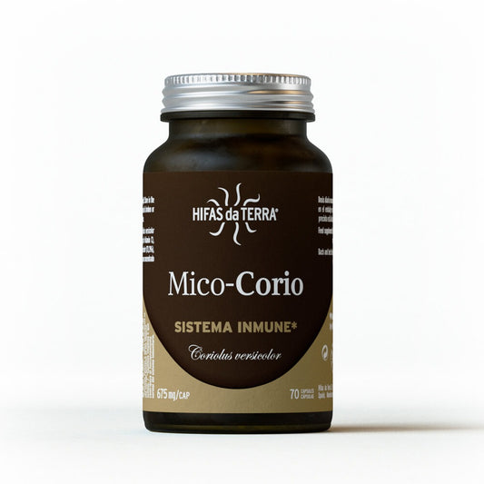 Mico Corio 70 Cápsulas Hifas Da Terra