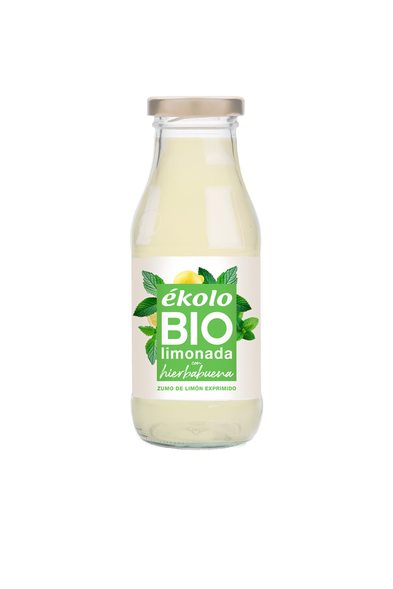 Limonada con Hierbabuena y Ágave BIO ékolo 200ml