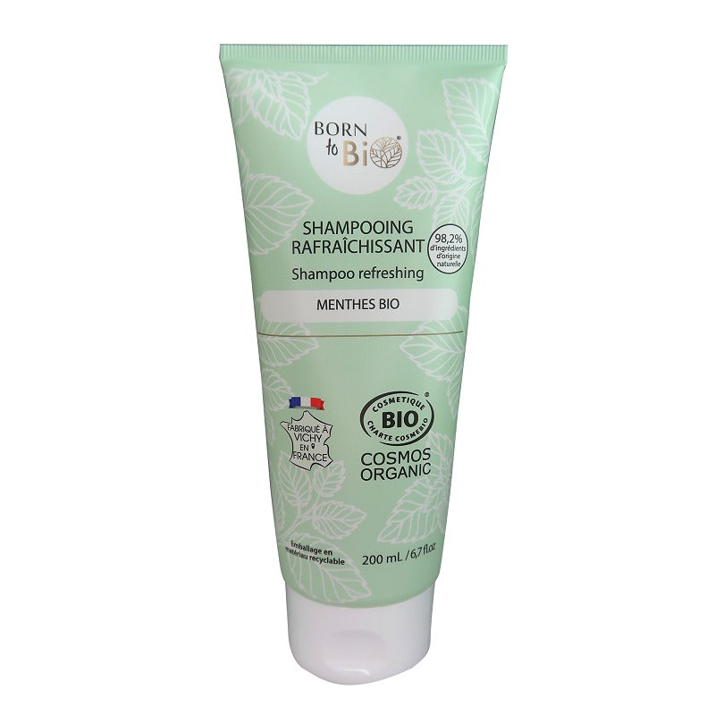 Champú para Cabello Normal Uso Frecuente Cosmos Organic Vitality Born to Bio 200 ml