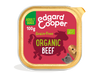 Tarrina de comida para perros con ternera orgánica sin cereales | Edgard & Cooper 100 g