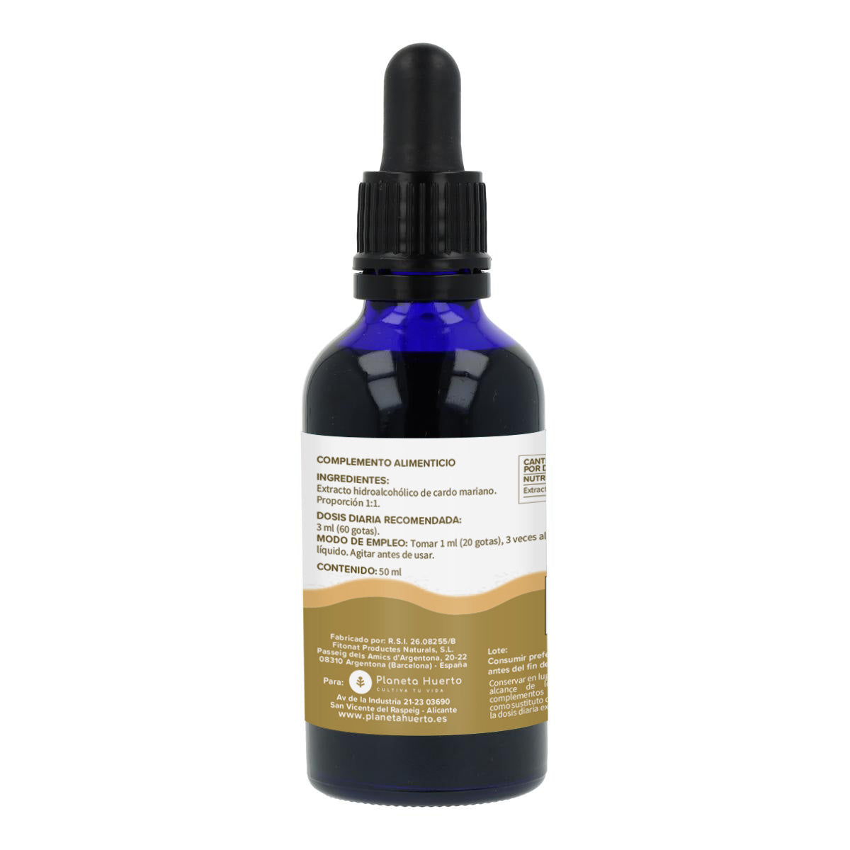 Extracto de Cardo Mariano Planeta Huerto 50 ml