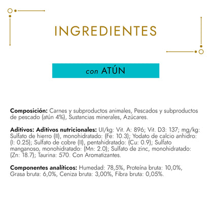 GOURMET GOLD Fondant Atún Comida húmeda  85gr