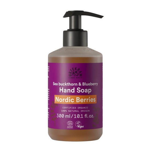 Jabón de Manos Frutos Rojos Urtekram 300 Ml