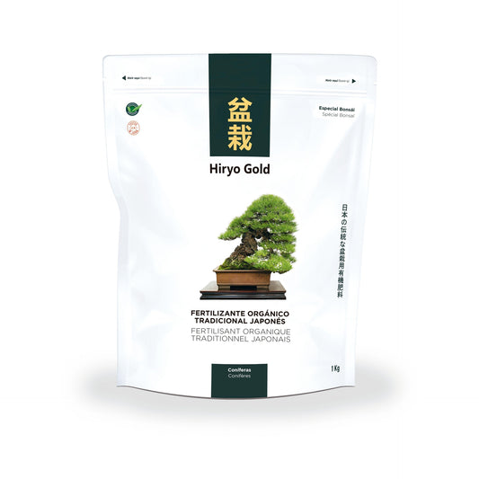 Abono bonsáis coníferas Hiryo Gold 350 g