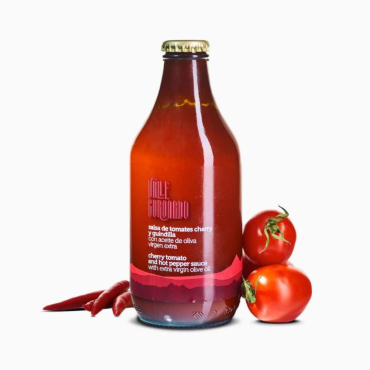 Salsa Tomate Cherry con Chilli 330 gr La Chinata