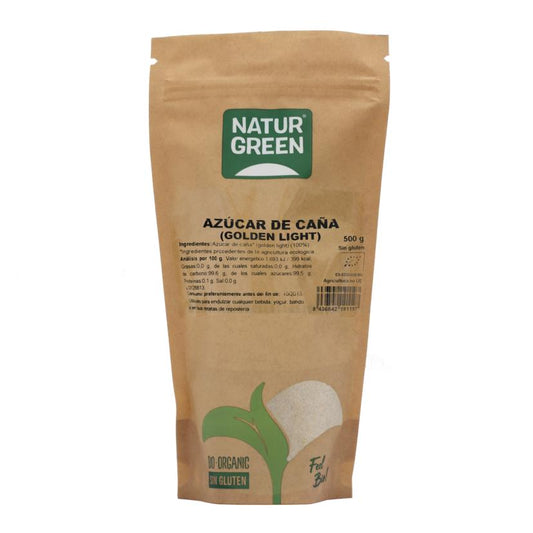 Azúcar de Caña (golden light) Bio Naturgreen 500 g