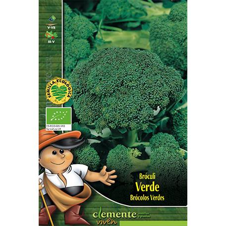 Semillas ecológicas de Bróculi verde calabrese natalino