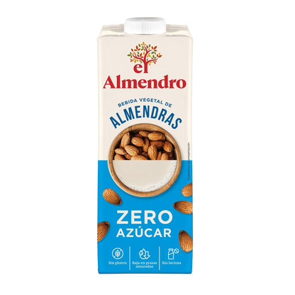 Pack 6x Bebida de Almendro Zero Azúcar El Almendro 1L