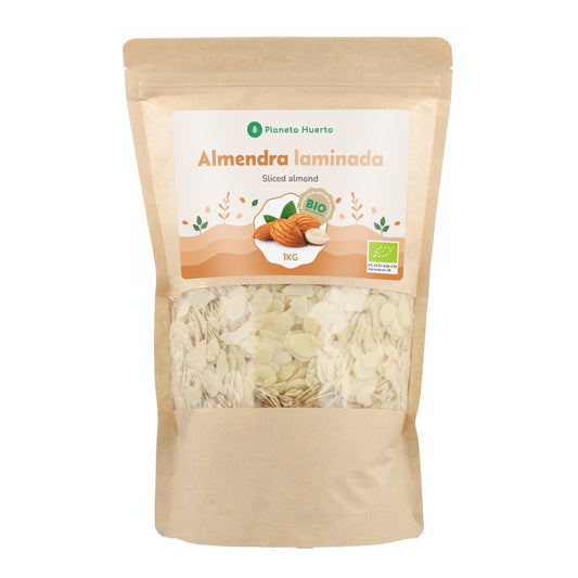 Almendra laminada ECO Planeta Huerto 1 kg