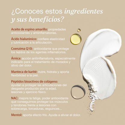 Crema Calmante Recuperadora Muscular Vitae, 60ml