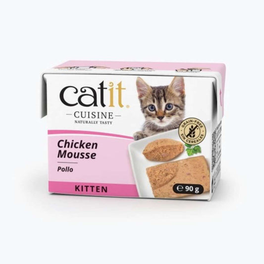 Mousse Kitten Pollo con Pavo Catit Cuisine 90 g
