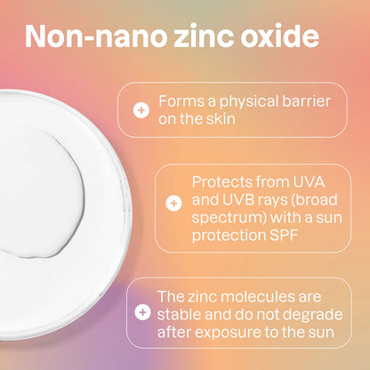 Oceanly - Crema facial con protección solar PHYTO-SUN - Con color y brillo - SPF 30, Attitude, 30 g
