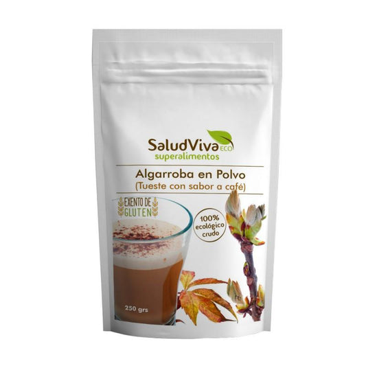 Cacao de algarroba ECO tueste sabor café Salud Viva 250 g