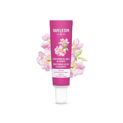 Contorno de Ojos Alisante de Rosa Mosqueta y Té Blanco, Weleda, 12ml
