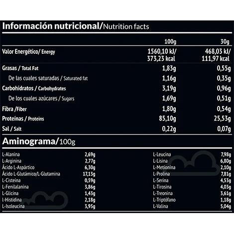 Paleobull Valquiria Aislado de proteína de leche sabor Chocolate