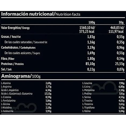 Paleobull Valquiria Aislado de proteína de leche sabor Chocolate