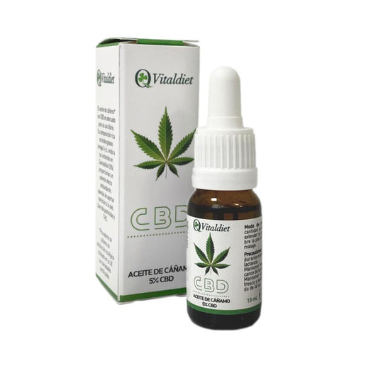 Aceite De Cañamo Cbd 5% Vitaldiet 10 Ml