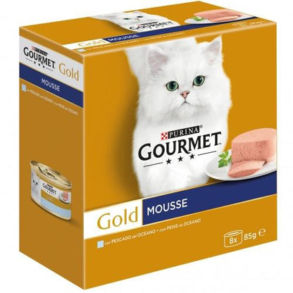 GOURMET GOLD Mousse PesOceano Multipack (8x85g)