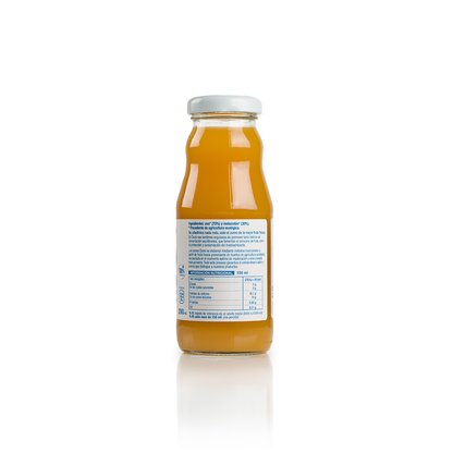 Zumo de Melocotón y Uva 100% exprimido Ékolo Bio 200ml