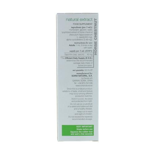 Extracto Castaño de Indias Soria Natural, 50 ml