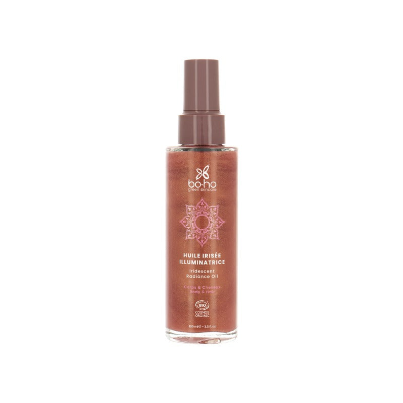 Aceite iridiscente iluminador Rose Gold BOHO