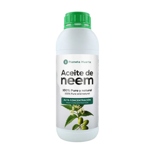 Aceite de Neem 100% Puro y Natural Planeta Huerto 1L