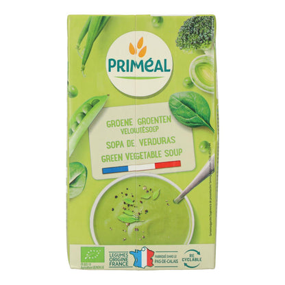 Crema de verduras verdes Priméal, 1 L