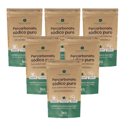 Pack 6x Percarbonato Sódico Planeta Huerto 1 Kg