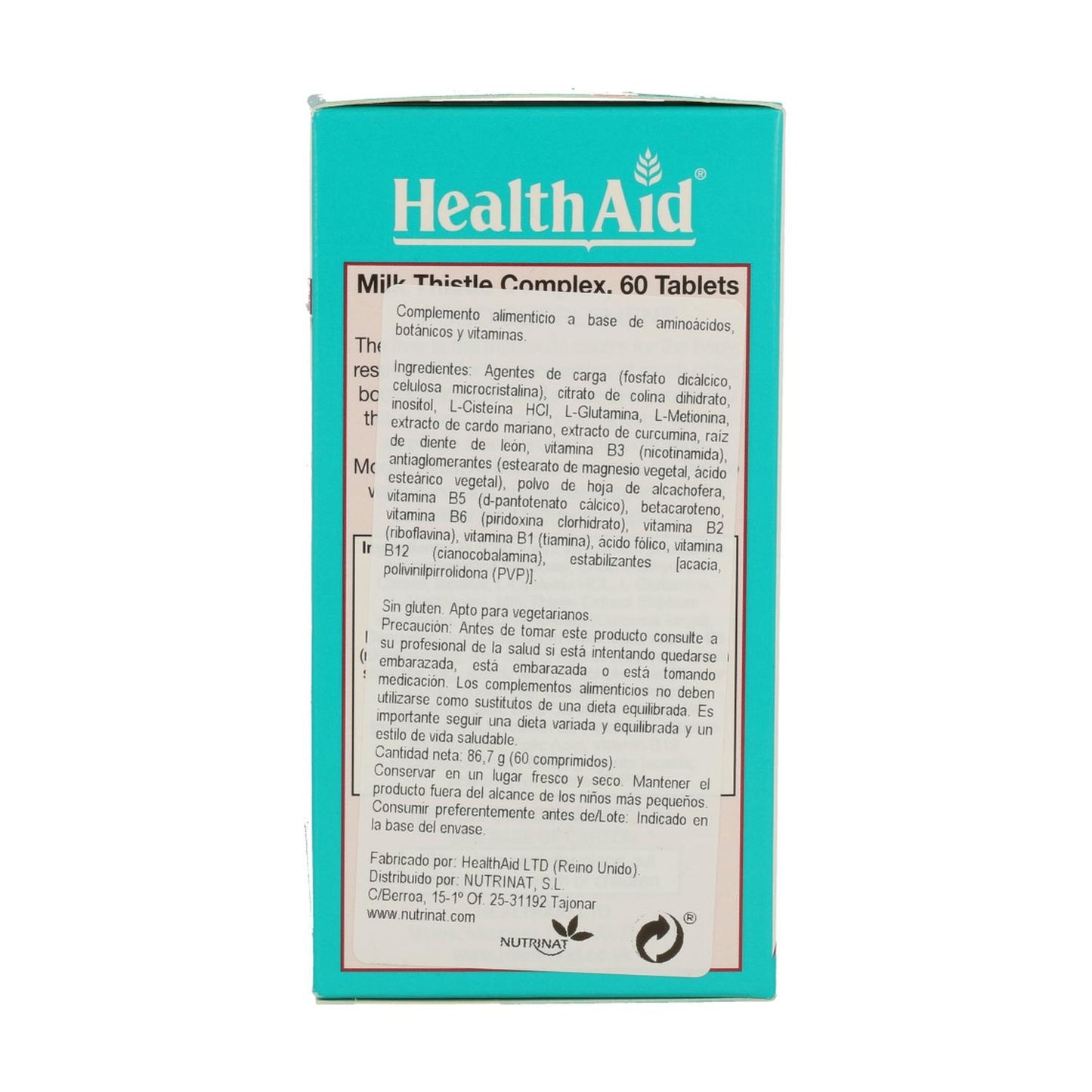 Cardo Mariano Complex 60 Comp Health Aid