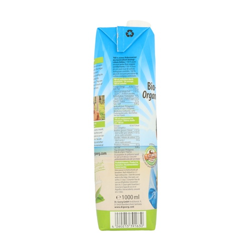 Agua de coco Bio Dr. Goerg 1L