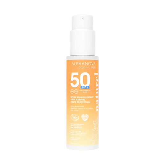 Spray solar niños bio FPS50 Alphanova 100 ml