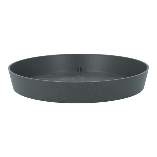Plato maceta Tes color antracita D 17 x 2,5 cm