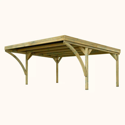 Cochera Victor Moderne doble 604x511xH260 cm