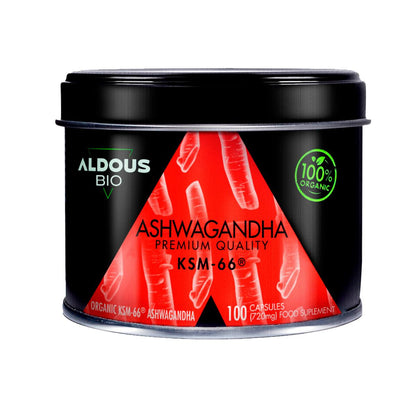 ASHWAGANDHA KSM66, 100 cap. Aldous Bio