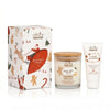 Vela perfumada de soja + crema corporal de verbena Officina Naturae 100 ml