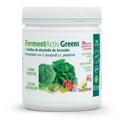 Ferment Activ Greens, Sura Vitasan, 80 gr