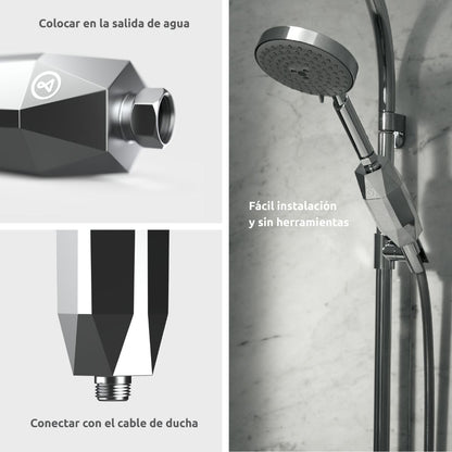 Filtro de ducha ShowerPro Diamond Tappwater
