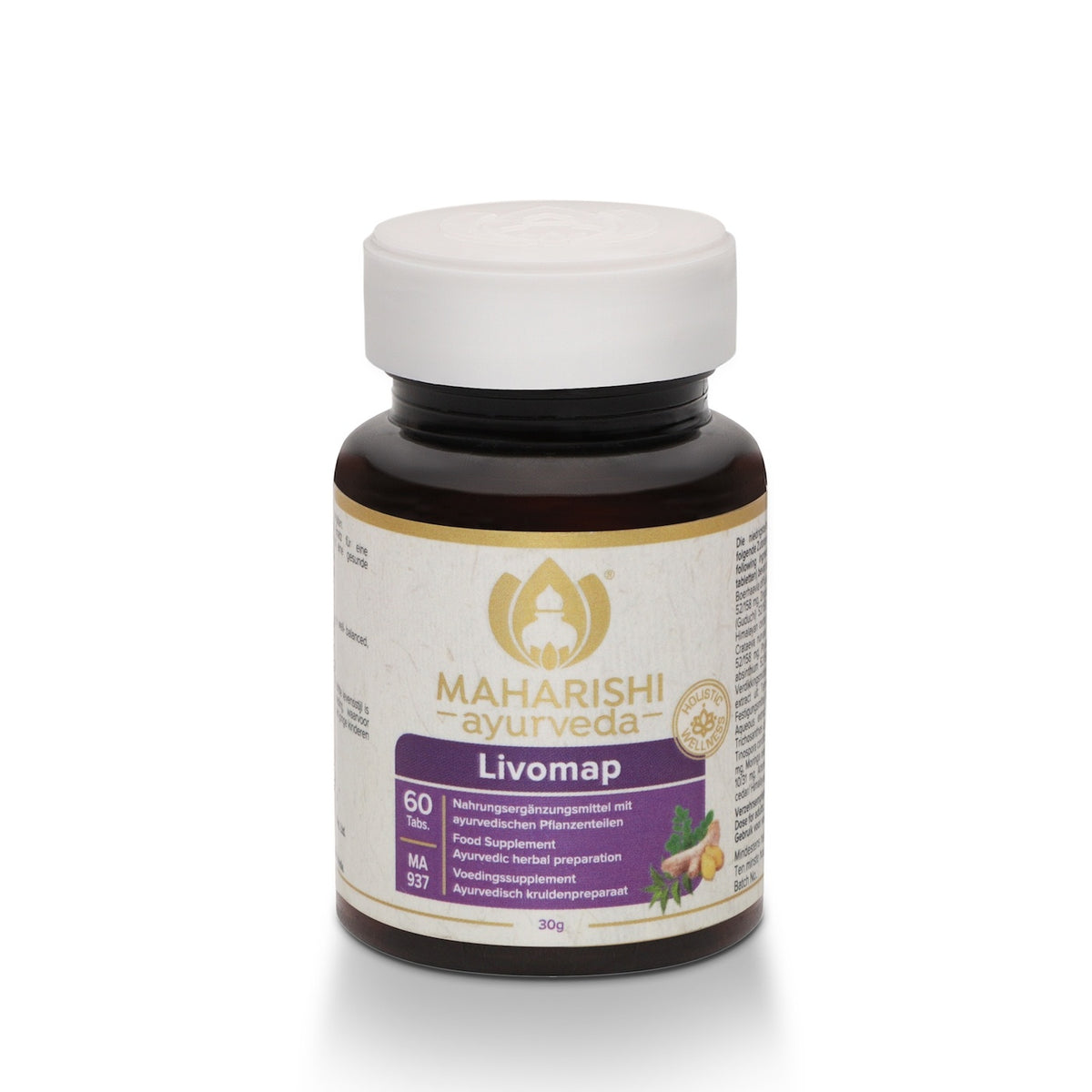 Livomap Maharishi Ayurveda 60 comprimidos