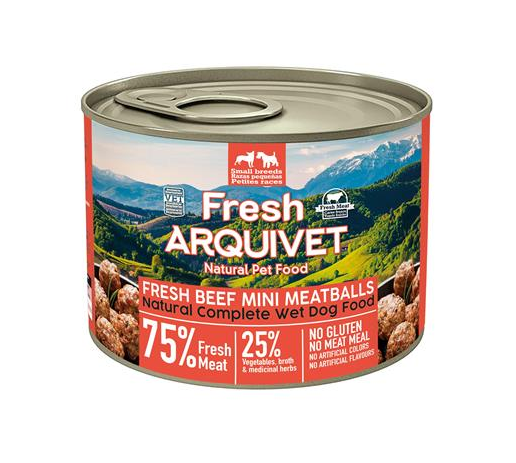 Fresh MINI Beef Meatballs Arquivet 200 g Mini Albóndigas con ternera, boniato y zanahoria