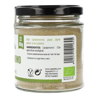 Cardamomo en Polvo Bio Vegetalia 80 g