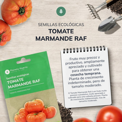Semillas de Tomate marmande Raf ecológicas Planeta Huerto