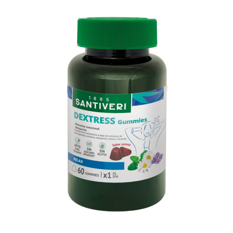 GUMMIES MASTICABLES DEXTRESS, Santiveri, 162 gr